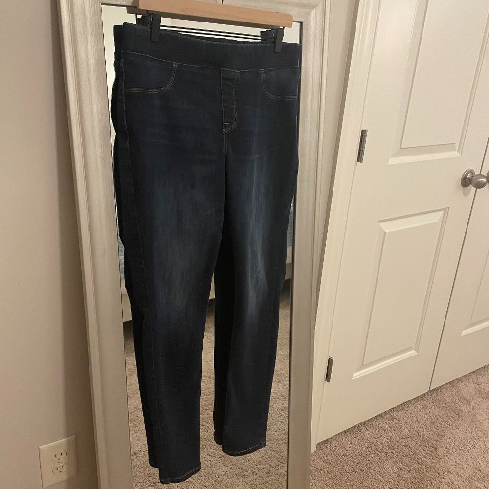 Old Navy Women's Rockstar Blue Built-In Sculpt Jegging Jeans Size 10 Regular